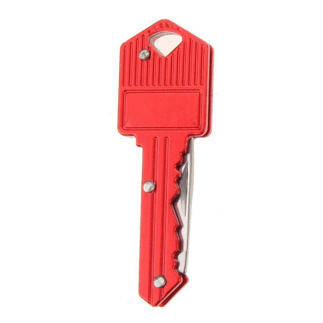 Key Chain Portable Folding Knife Peeler Mini Camping Key-shaped Self-defense knife Key Chain Portable Folding Knife Peeler Mini Camping Key-shaped Self-defense knife